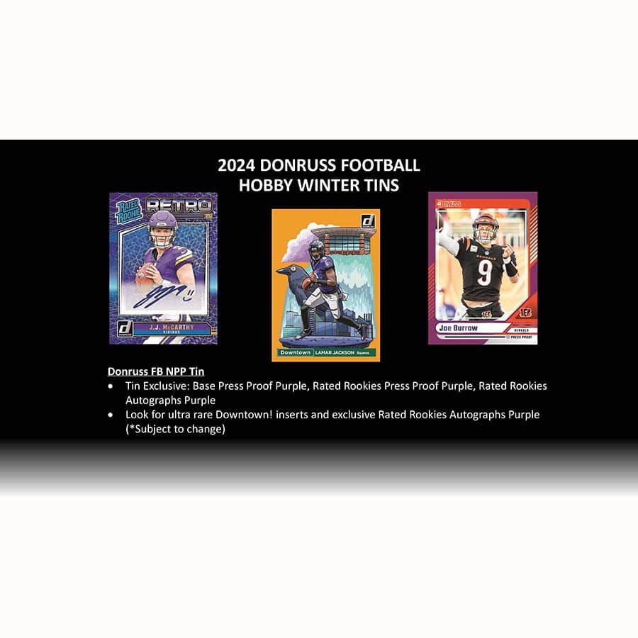 Panini Donruss NFL Football 2024 - Winter Tin