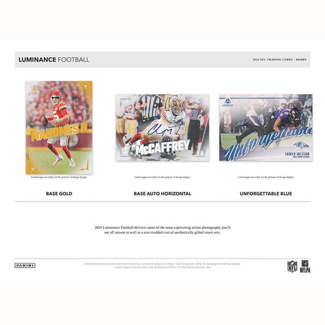 Panini Luminance NFL Football 2024 - Hobby Box