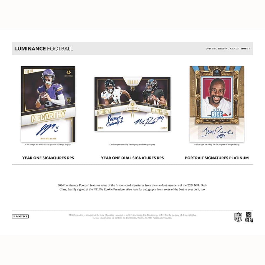 Panini Luminance NFL Football 2024 - Hobby Box
