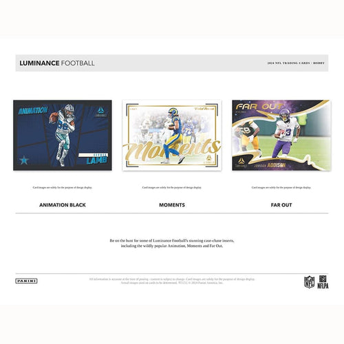 Panini Luminance NFL Football 2024 - Hobby Box