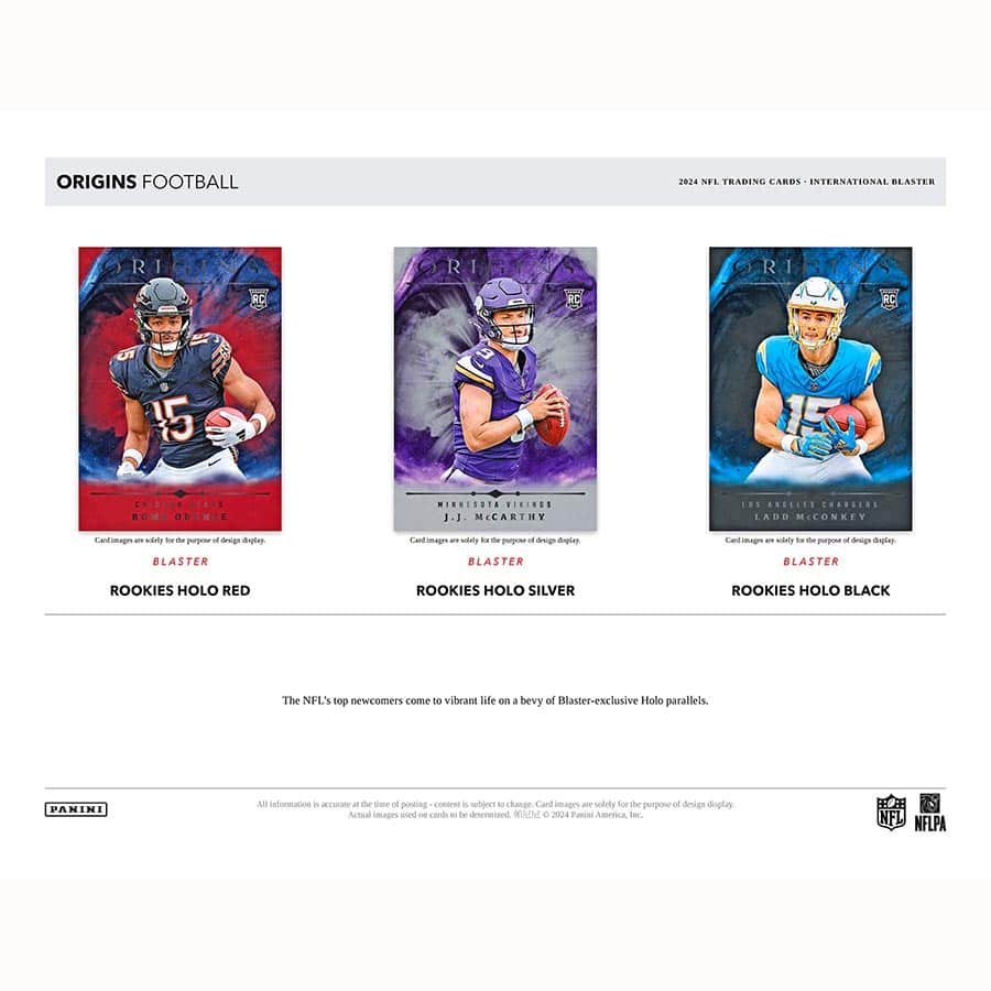 Panini Origins NFL Football 2024 - International Blaster Box