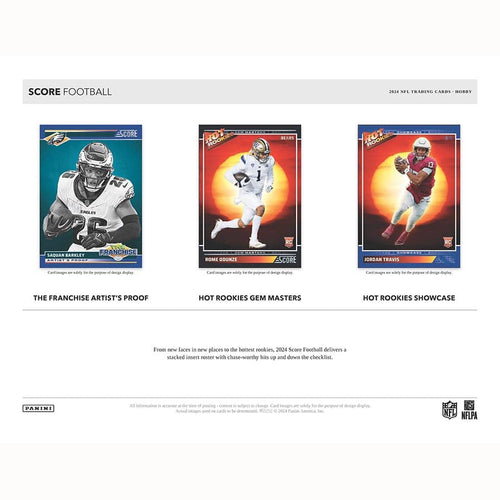 Panini Score NFL Football 2024 - Hobby Box