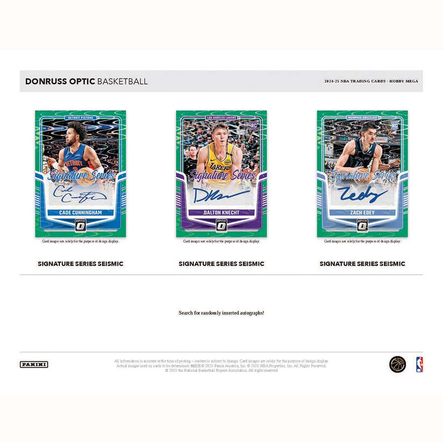 Panini Donruss Optic Basketball 2024/25 - Hobby Mega Box