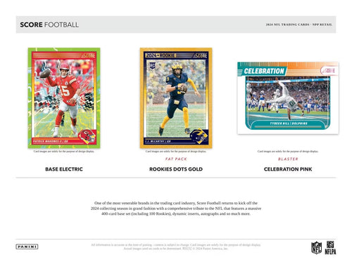 Panini Score NFL Football 2024 - Blaster Box