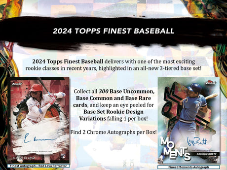 Topps Finest Baseball 2024 - Hobby Box