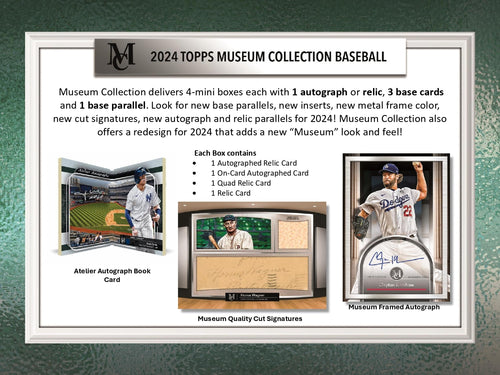 Topps Museum Collection Baseball 2024 - Master Box