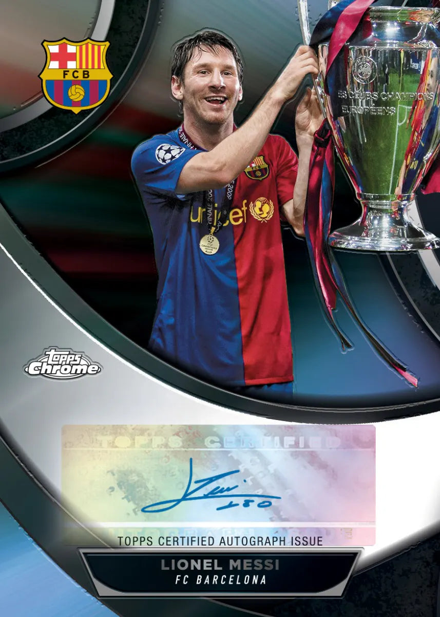 Topps Chrome UEFA Club Competitions 2023/24 - Hobby Box