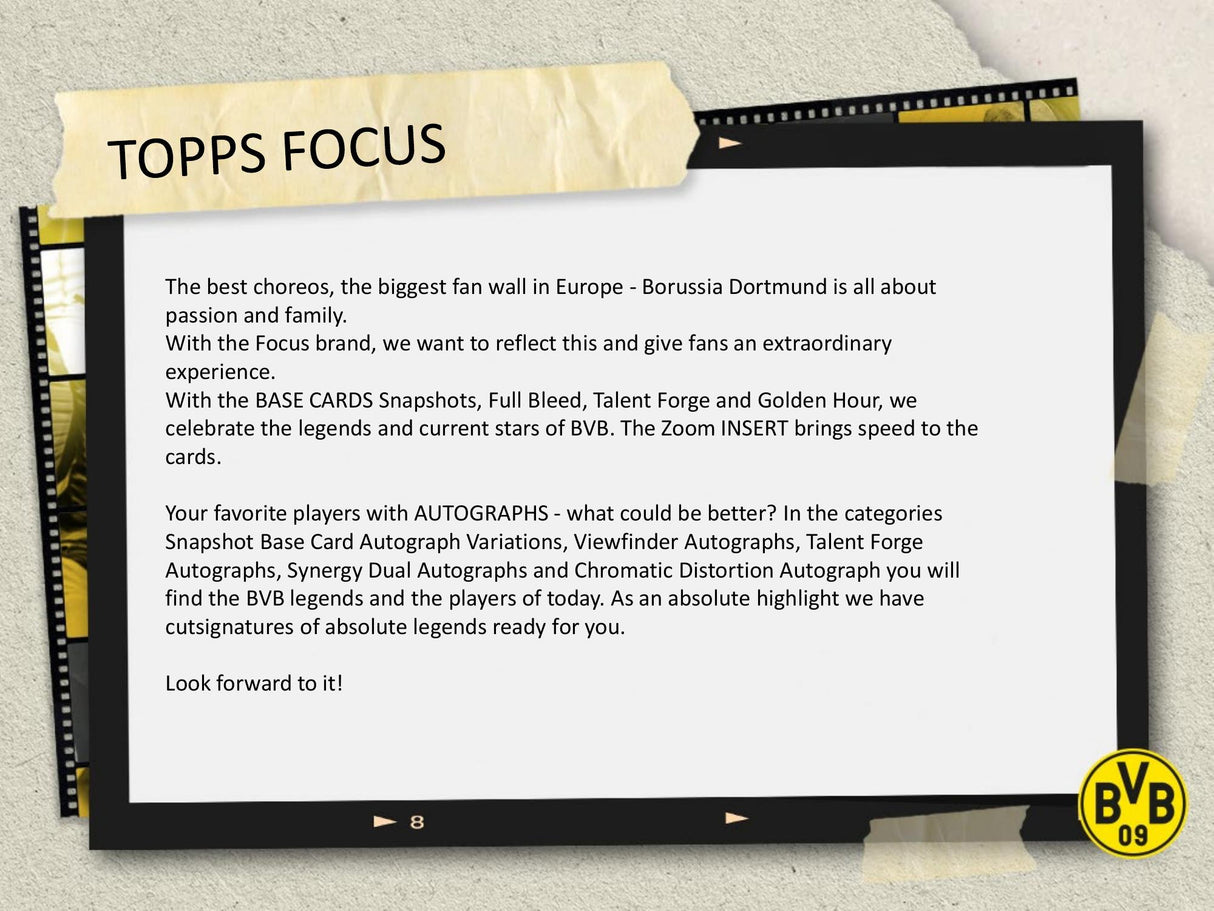 Topps Dortmund Focus 2025/26