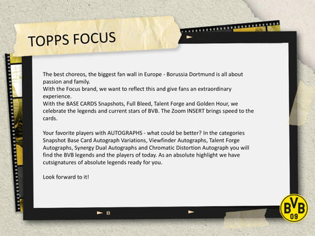 Topps Dortmund Focus 2025/26