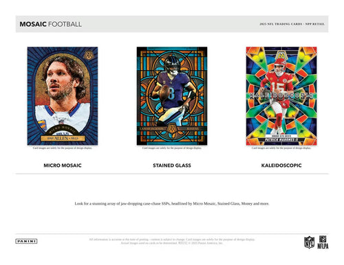 Panini Mosaic Football 2025 - Fat Pack