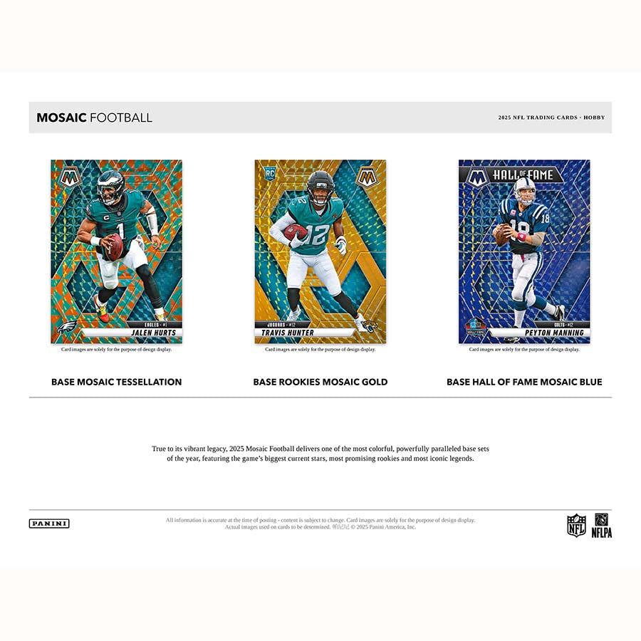 Panini Mosaic Football 2025 - Hobby Box