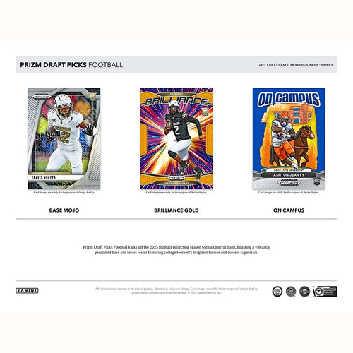 Panini Prizm Draft Picks College Football 2025 - Hobby Box
