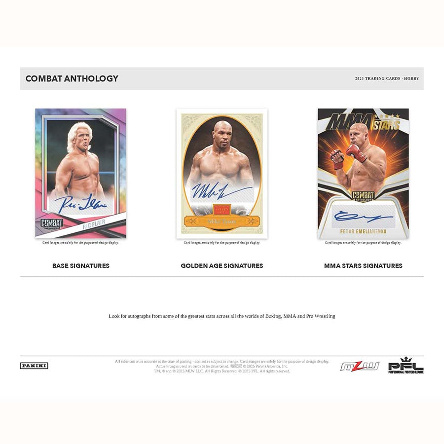 Panini PFL Combat Anthology 2025 - Hobby Box
