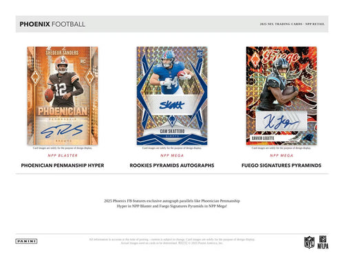 Panini Phoenix Football 2025 - Blaster Box