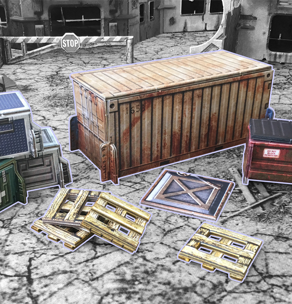 Container Battle Battle Systems: Shipping Container (Eng) – Spilforsyningen