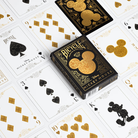 Bicycle: Black and Gold Mickey - Spillekort