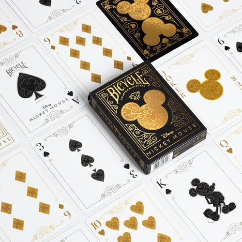 Bicycle: Black and Gold Mickey - Spillekort