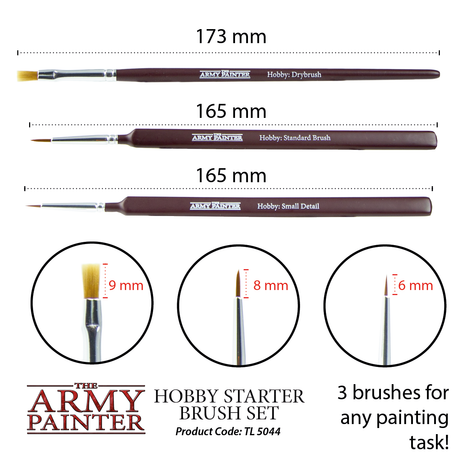 Army Painter: Hobby Starter - Brush Set