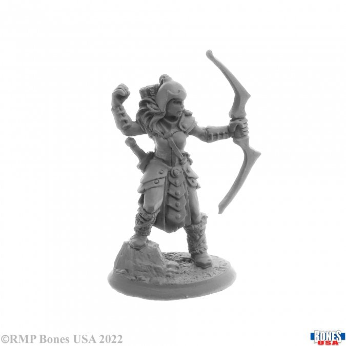 Reaper Bones USA: Kara Redoak, Female Archer