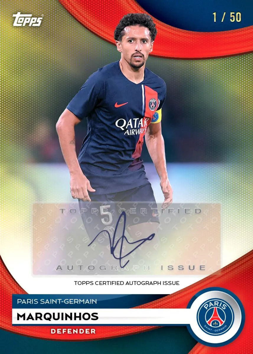 Topps Paris Saint-Germain Team Set 2023/24