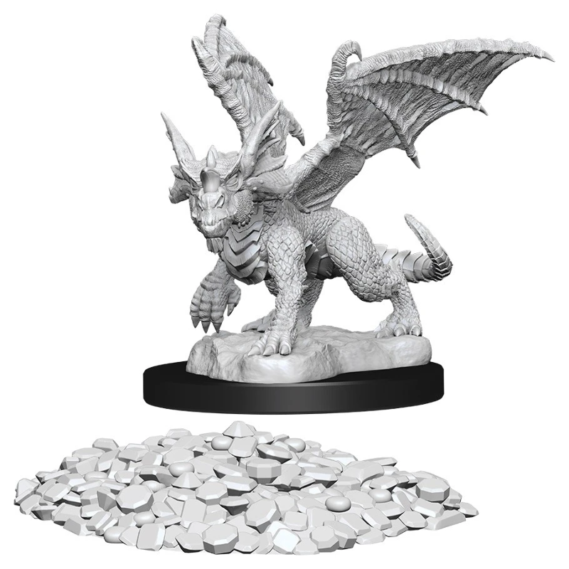 Nolzur's Marvelous Miniatures - Blue Dragon Wyrmling