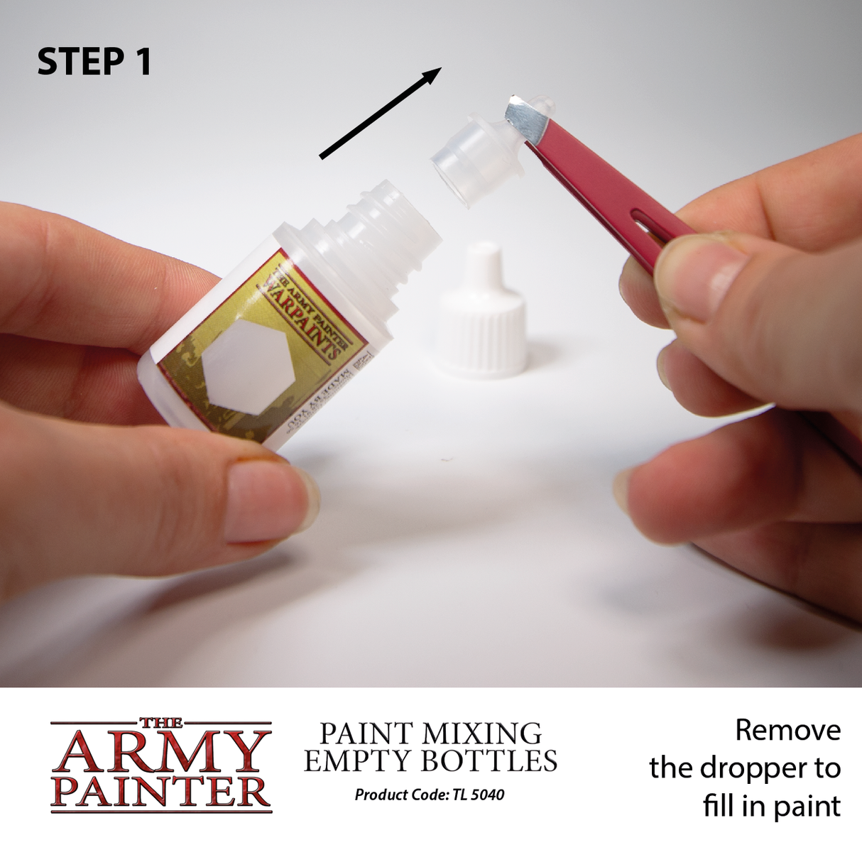 Army Painter: Paint Mixing Empty Bottles