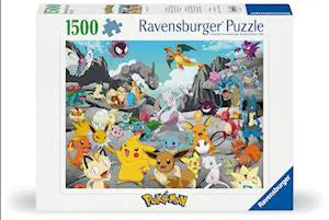 Ravensburger - Pokemon Classics - 1500 brikker (Puslespil)