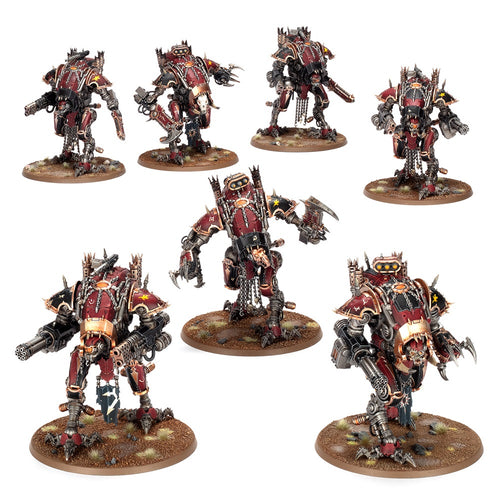 Warhammer 40k: Chaos Knights - Houndpack Lance Battleforce