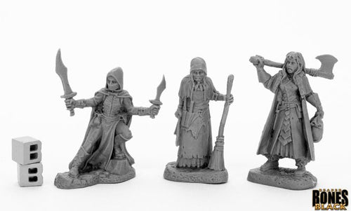 Reaper Bones - Women of Dreadmere (3 stk)