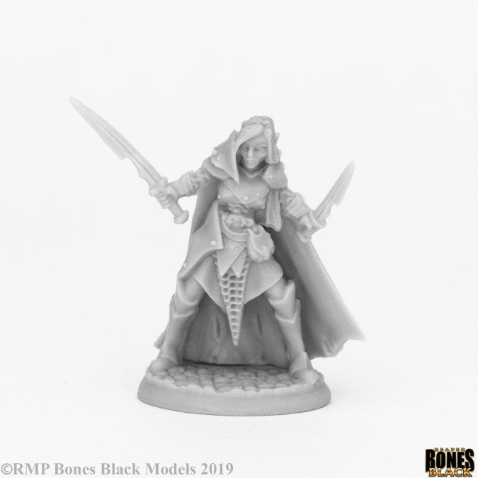 Reaper Bones - Dark Elf Female Warrior