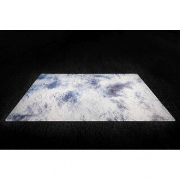 Kraken Wargames Gaming Mat - Snow Plain 44x60