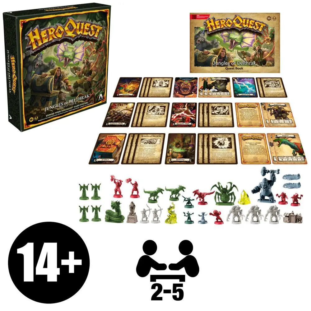 HeroQuest Jungles of Delthrak Quest Pack (Eng) (Exp)