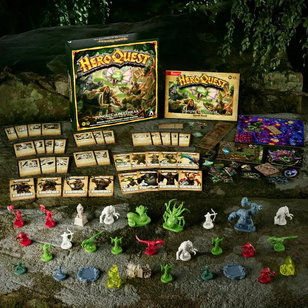 HeroQuest Jungles of Delthrak Quest Pack (Eng) (Exp)