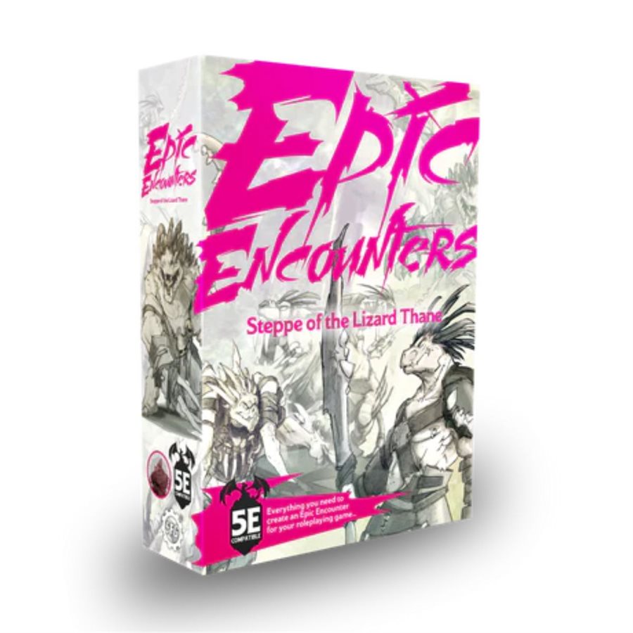 Epic Encounters: Steppe of the Lizard Thane (Eng)
