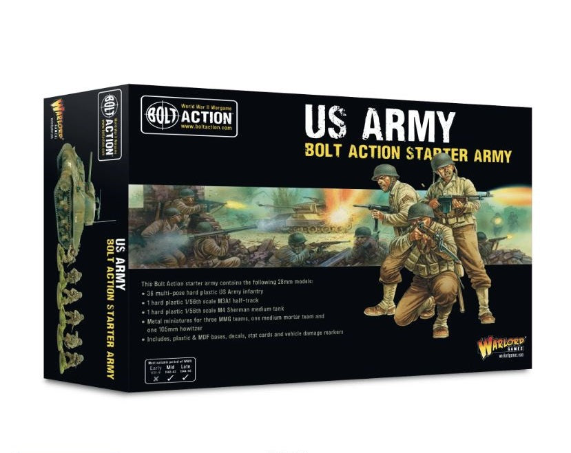 Bolt Action:  US Army - Starter Army (Eng)