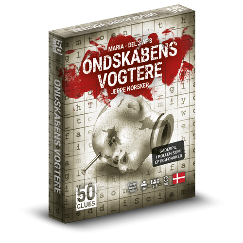 50 Clues: Maria Del 3 - Ondskabens Vogtere (Dansk)