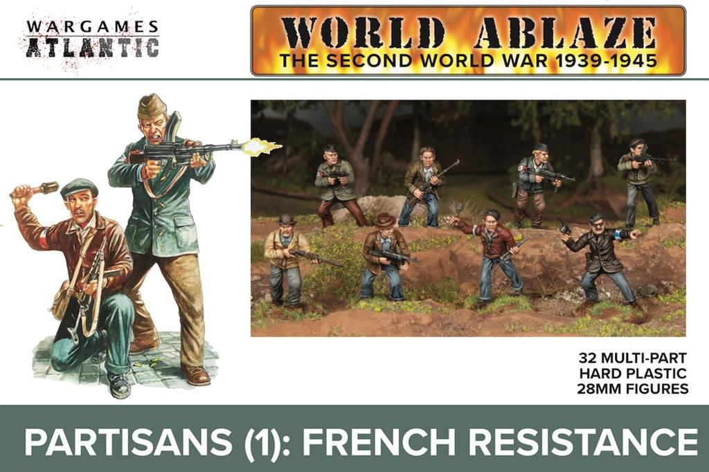 Wargames Atlantic: World Ablaze - Partisan: French Resistance