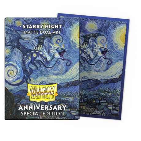 Dragon Shield: Dual Matte Art Sleeves (100) - Starry Night