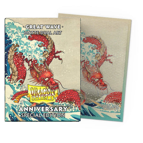 Dragon Shield: Dual Matte Art Sleeves (100) - Great Wave