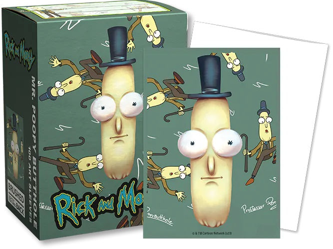 Dragon Shield Brushed Art Sleeves (100) - Mr. Poopy Butthole