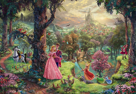 Thomas Kinkade: Disney Sleeping beauty 1000 (Puslespil)