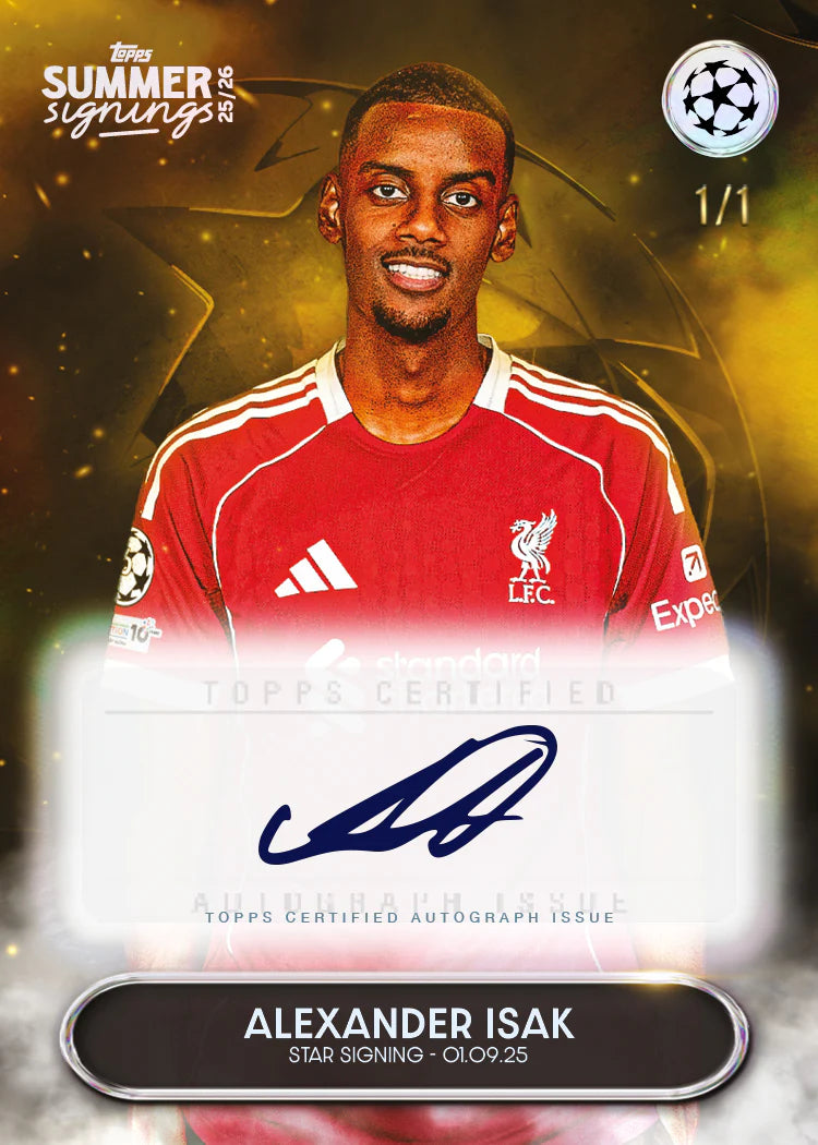 Topps UEFA Summer Signings 2025