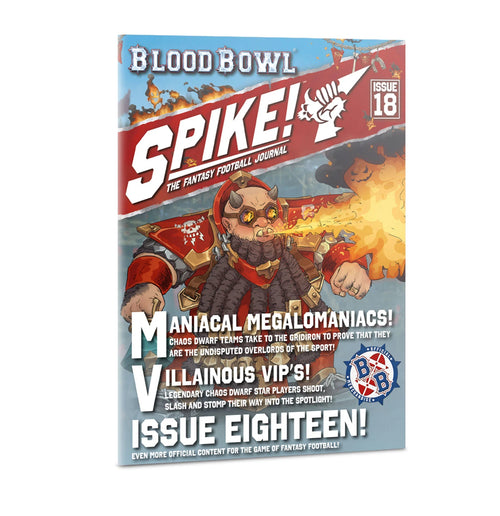 *Forudbestilling* Blood Bowl: Spike! Journal 18