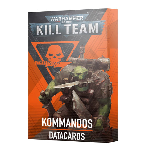 Kill Team: Datacards Kommandos (Eng)