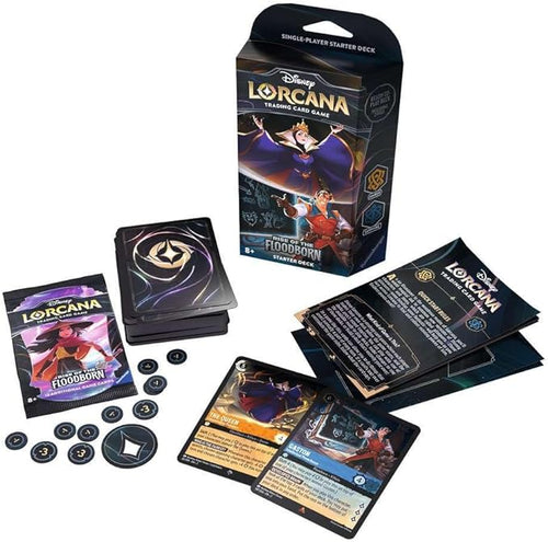 Disney Lorcana: Chapter 2 - Rise of the Floodborn - Evil Queen and Gaston Starter Deck