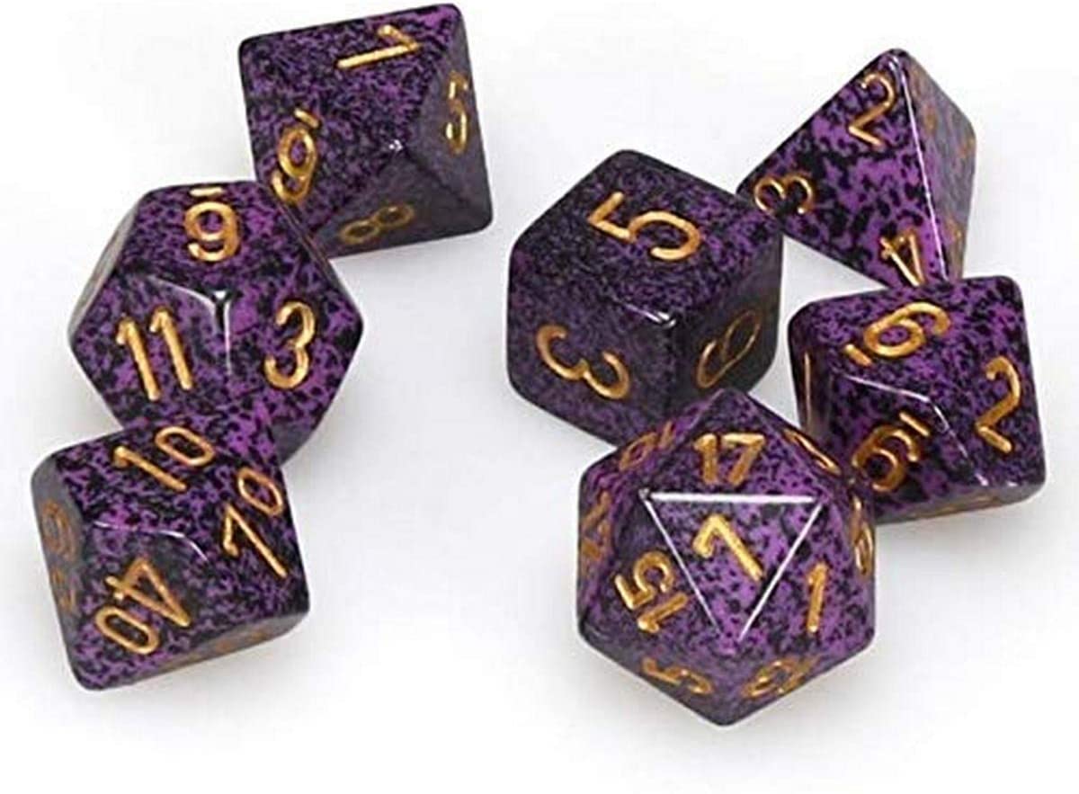 Speckled – Polyhedral Hurricane™ 7-Die Set