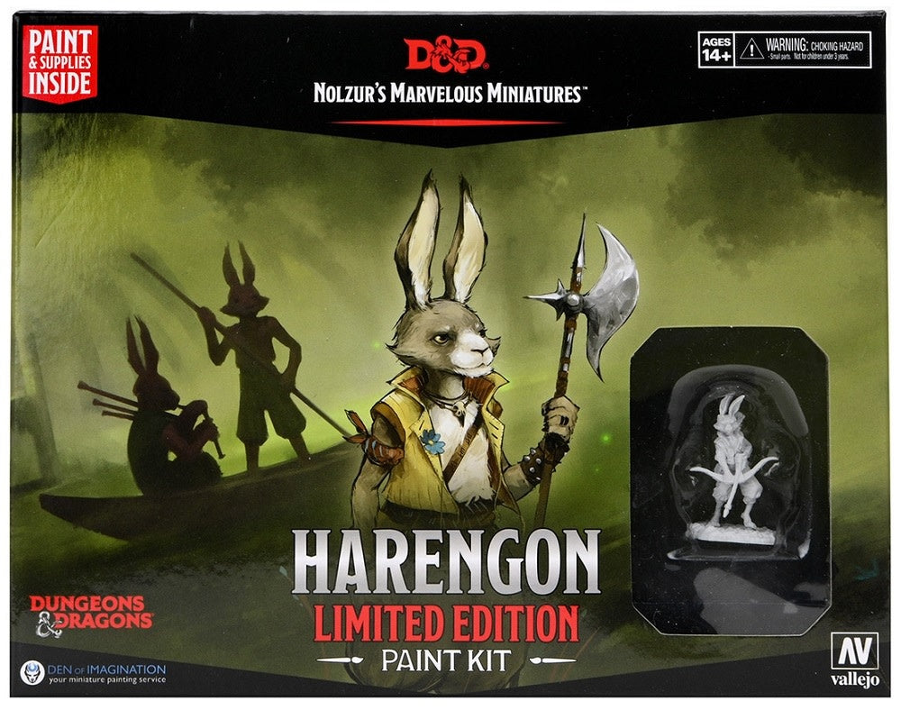 Dungeons & Dragons: Nolzur's Marvelous Miniatures: Paint Kit - Harengon