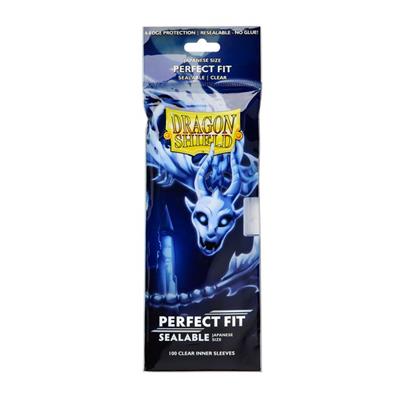 Dragon Shield Perfect Fit Japanese Sleeves Sealable - Clear (100)