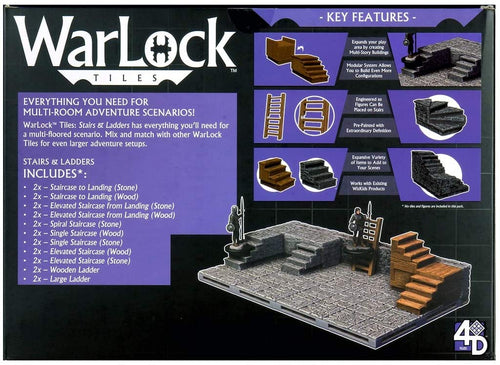 Warlock Tiles - Stairs & Ladders