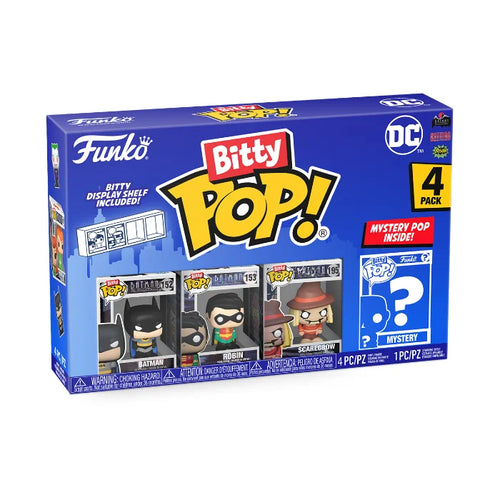 Funko Bitty Pop - DC Comics Series 1 (4-Pack)